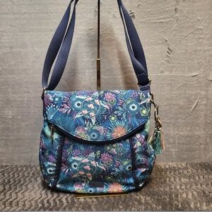 Sakroots Sea Turtle Crossbody Bag with Sea Turtle Charm